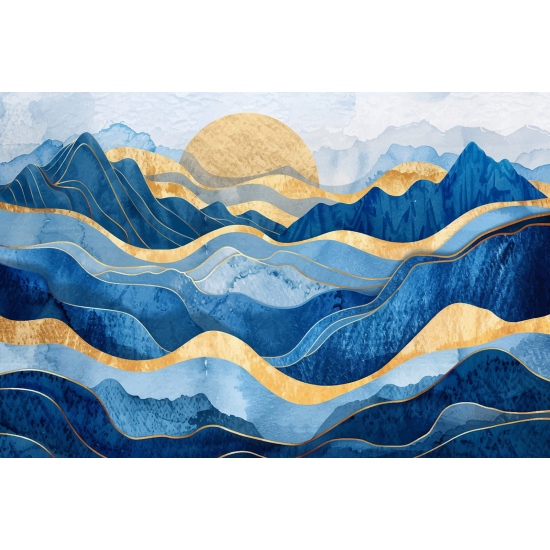 Papel pintado panorámico - Paisaje Boho