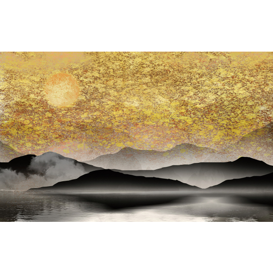 Papel pintado panorámico - Paisaje Boho