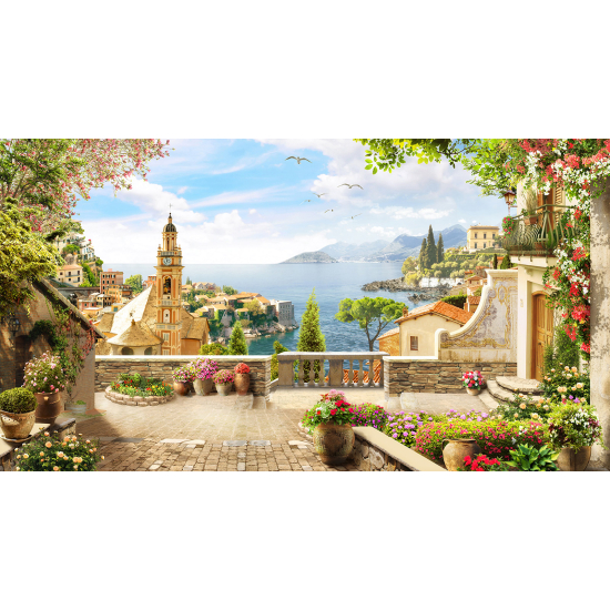 Papel pintado panorámico - Paisaje Ciudad
