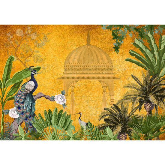 Papel pintado panorámico - Paisaje de aves