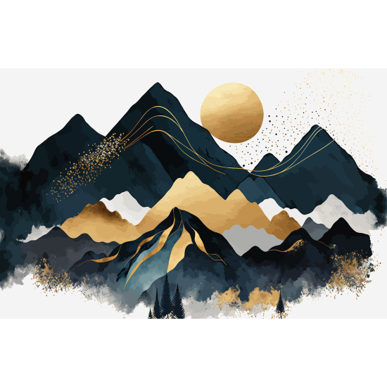 Papel pintado panorámico - Paisaje diseño