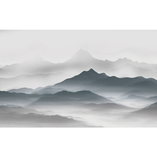 Papel pintado panorámico - Paisaje Montañas