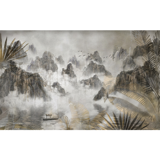 Papel pintado panorámico - Paisaje Montañas