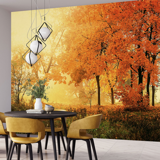 Papel pintado panorámico - Paisaje Otoñal