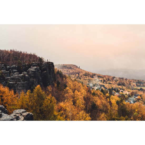 Papel pintado panorámico - Paisaje Otoño