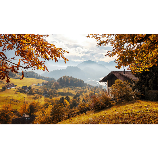 Papel pintado panorámico - Paisaje Otoño