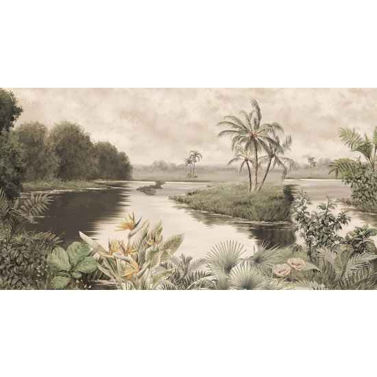 Papel pintado panorámico - Paisaje salvaje