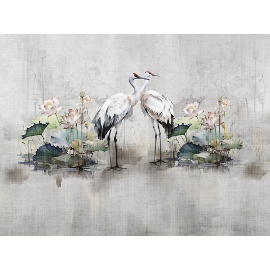 Papel pintado panorámico - Pájaros