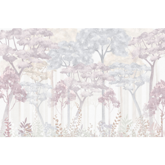 Papel pintado panorámico para niños - Infantil - Bosque