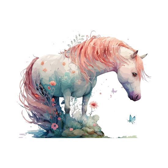 Papel pintado panorámico para niños - Infantil - Caballo