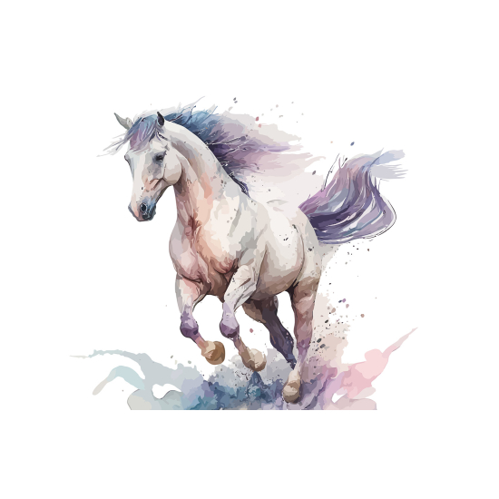 Papel pintado panorámico para niños - Infantil - Caballo
