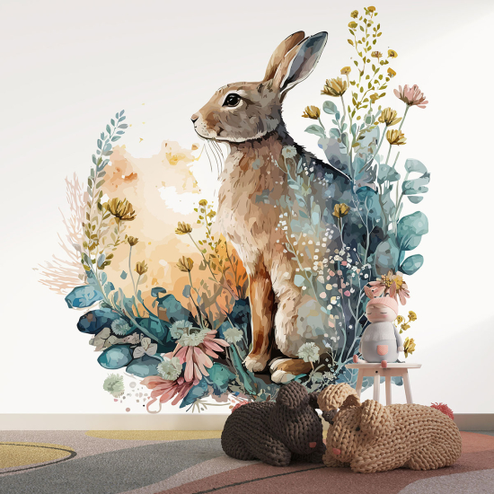 Papel pintado panorámico para niños - Infantil - Coneja