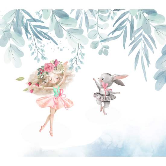 Papel pintado panorámico para niños - Infantil - Conejita