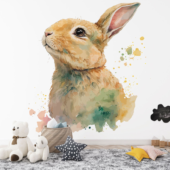 Papel pintado panorámico para niños - Infantil - Conejo