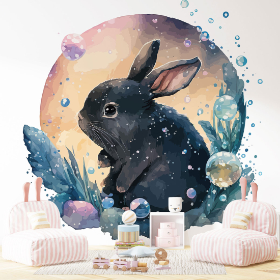 Papel pintado panorámico para niños - Infantil - Conejo
