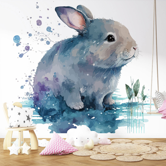Papel pintado panorámico para niños - Infantil - Conejo