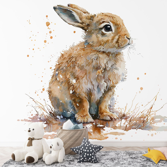 Papel pintado panorámico para niños - Infantil - Conejo