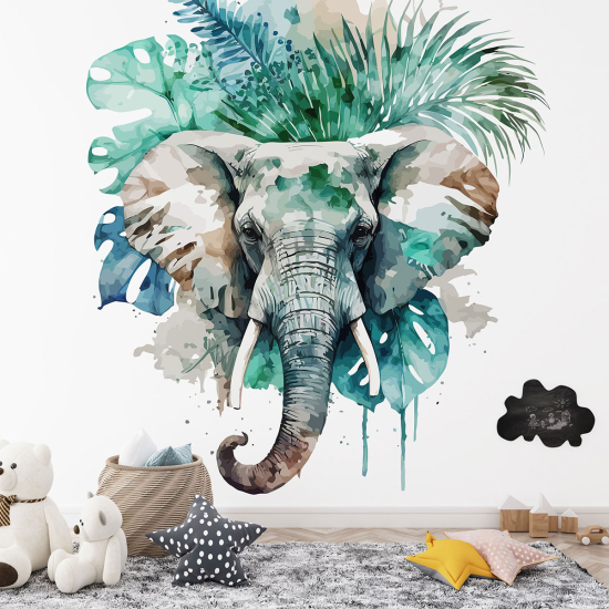 Papel pintado panorámico para niños - Infantil - Elefante