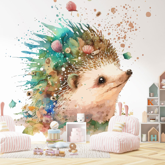 Papel pintado panorámico para niños - Infantil - Erizo