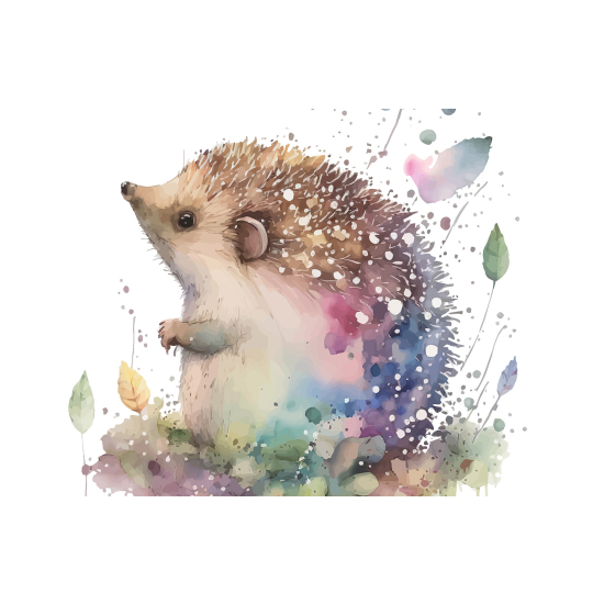 Papel pintado panorámico para niños - Infantil - Erizo