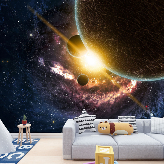Papel pintado panorámico para niños - Infantil - Espacio
