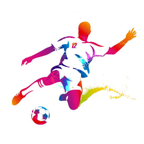 Papel pintado panorámico para niños - Infantil - Futbolista