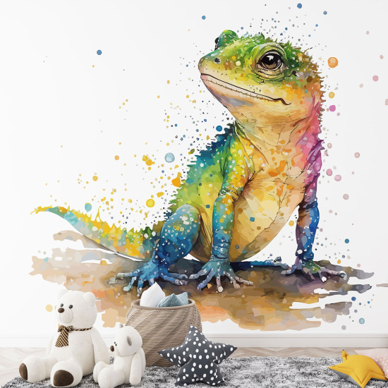 Papel pintado panorámico para niños - Infantil - Lagarto