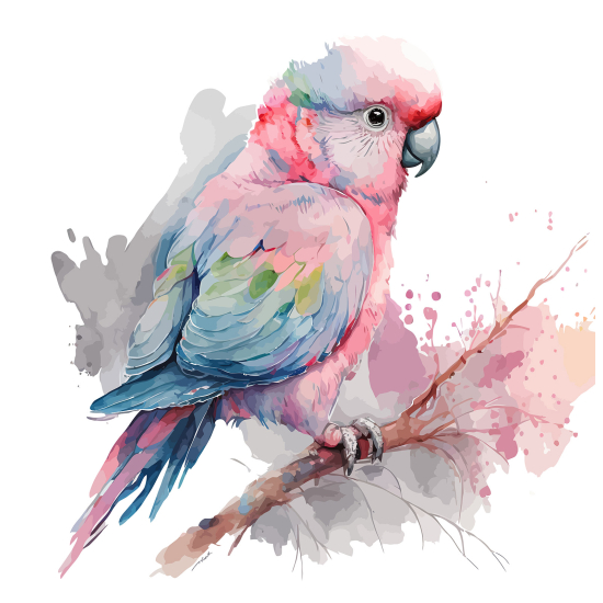 Papel pintado panorámico para niños - Infantil - Loro