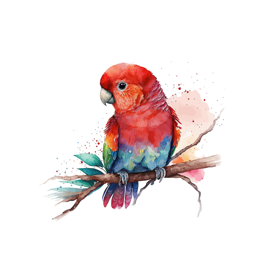 Papel pintado panorámico para niños - Infantil - Loro