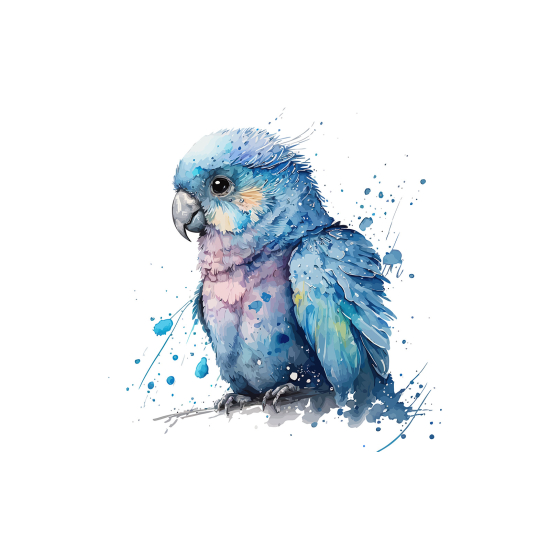 Papel pintado panorámico para niños - Infantil - Loro
