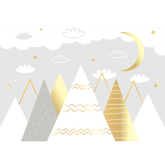 Papel pintado panorámico para niños - Infantil - Luna
