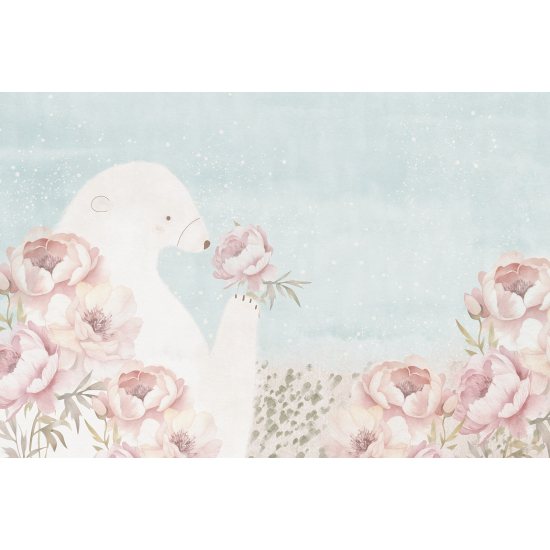Papel pintado panorámico para niños - Infantil - Oso Polar