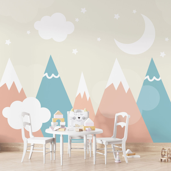 Papel pintado panorámico para niños - Infantil - Paisaje