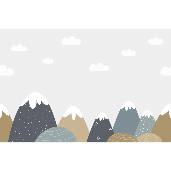 Papel pintado panorámico para niños - Infantil - Paisaje