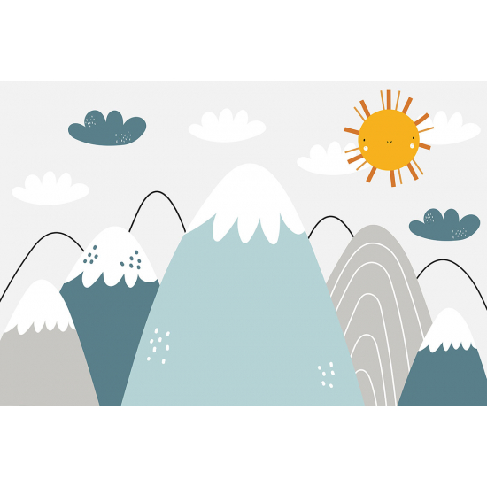 Papel pintado panorámico para niños - Infantil - Paisaje
