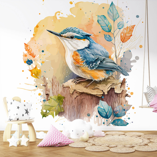 Papel pintado panorámico para niños - Infantil - Pájaro