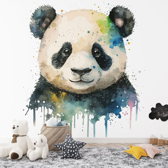 Papel pintado panorámico para niños - Infantil - Panda