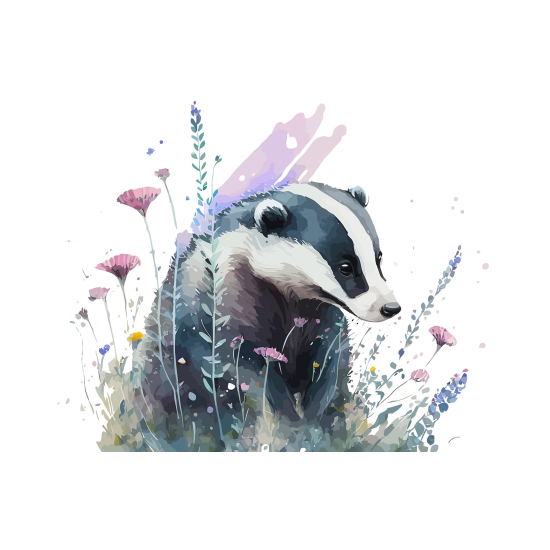 Papel pintado panorámico para niños - Infantil - Tejón