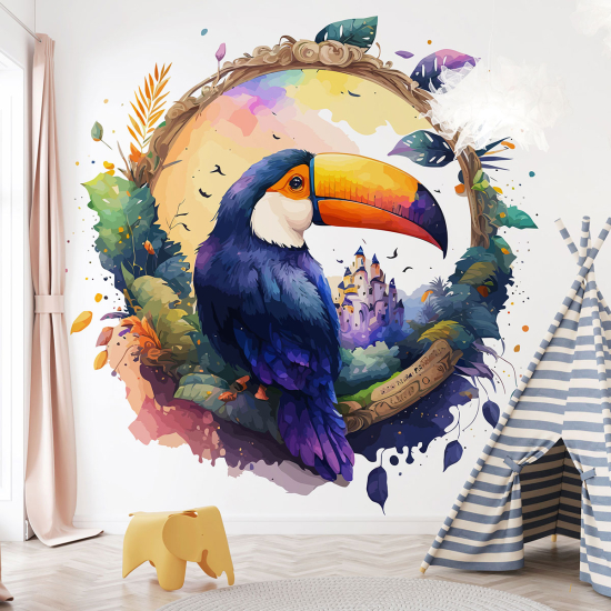 Papel pintado panorámico para niños - Infantil - Tucán