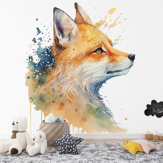 Papel pintado panorámico para niños - Infantil - Zorro
