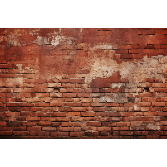 Papel pintado panorámico - Pared de ladrillos