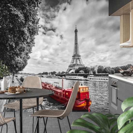 Papel pintado panorámico - París torre Eiffel