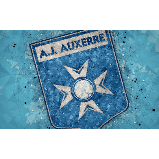 Papel pintado panorámico Pie / Fútbol - A.J. Auxerre