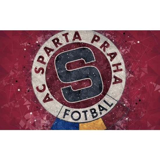 Papel pintado panorámico Pie / Fútbol - AC SPARTA PRAHA