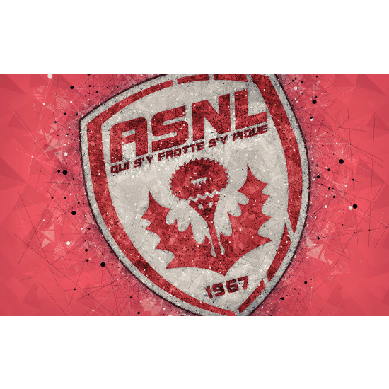 Papel pintado panorámico Pie / Fútbol - ASNL - AS Nancy Lorraine