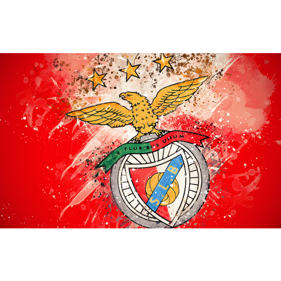 Papel pintado panorámico Pie / Fútbol - Benfica Lisboa