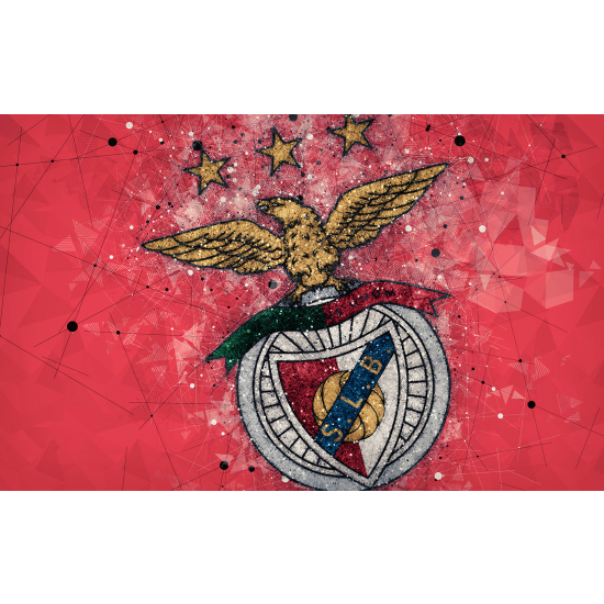 Papel pintado panorámico Pie / Fútbol - Benfica Lisboa