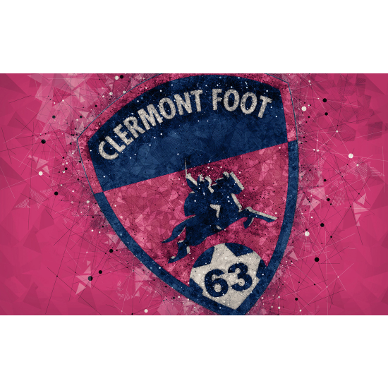 Papel pintado panorámico Pie / Fútbol - Clermont Foot
