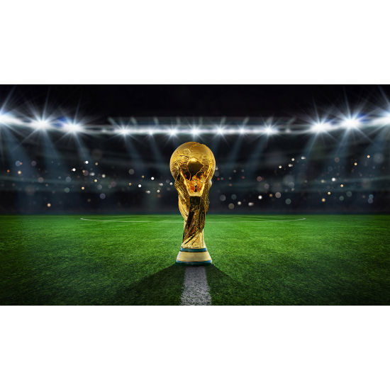 Papel pintado panorámico Pie / Fútbol - Copa del Mundo