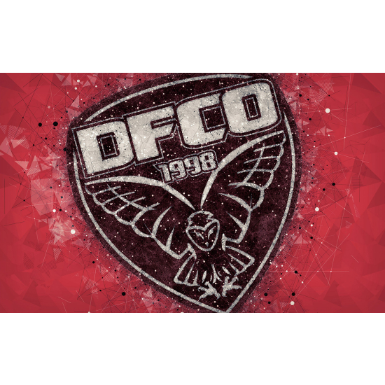 Papel pintado panorámico Pie / Fútbol - DFCO - Dijon Fútbol Costa de Oro